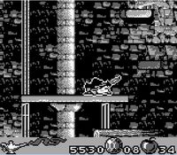 une photo d'Ã©cran de Aladdin sur Nintendo Game Boy